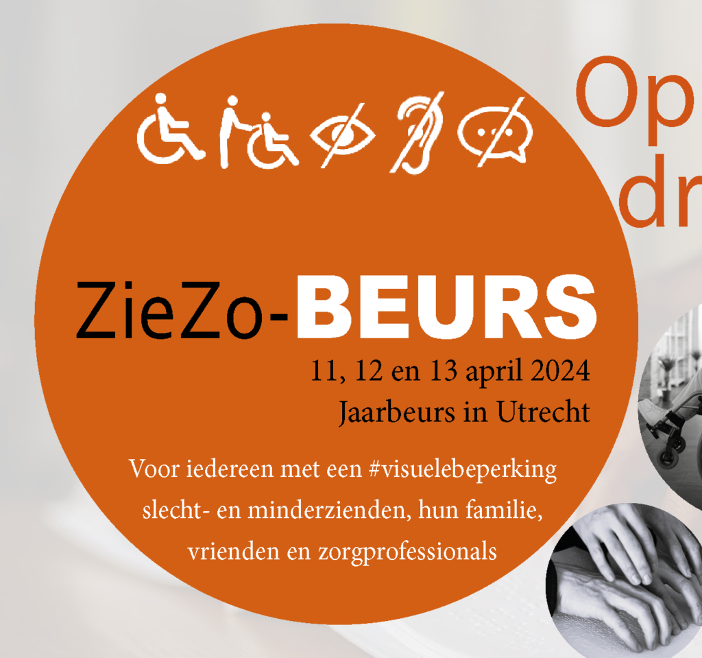 ZieZo-beurs op 11,12 en 13 april 2024 in hal drie van de Jaarbeurs in Utrecht